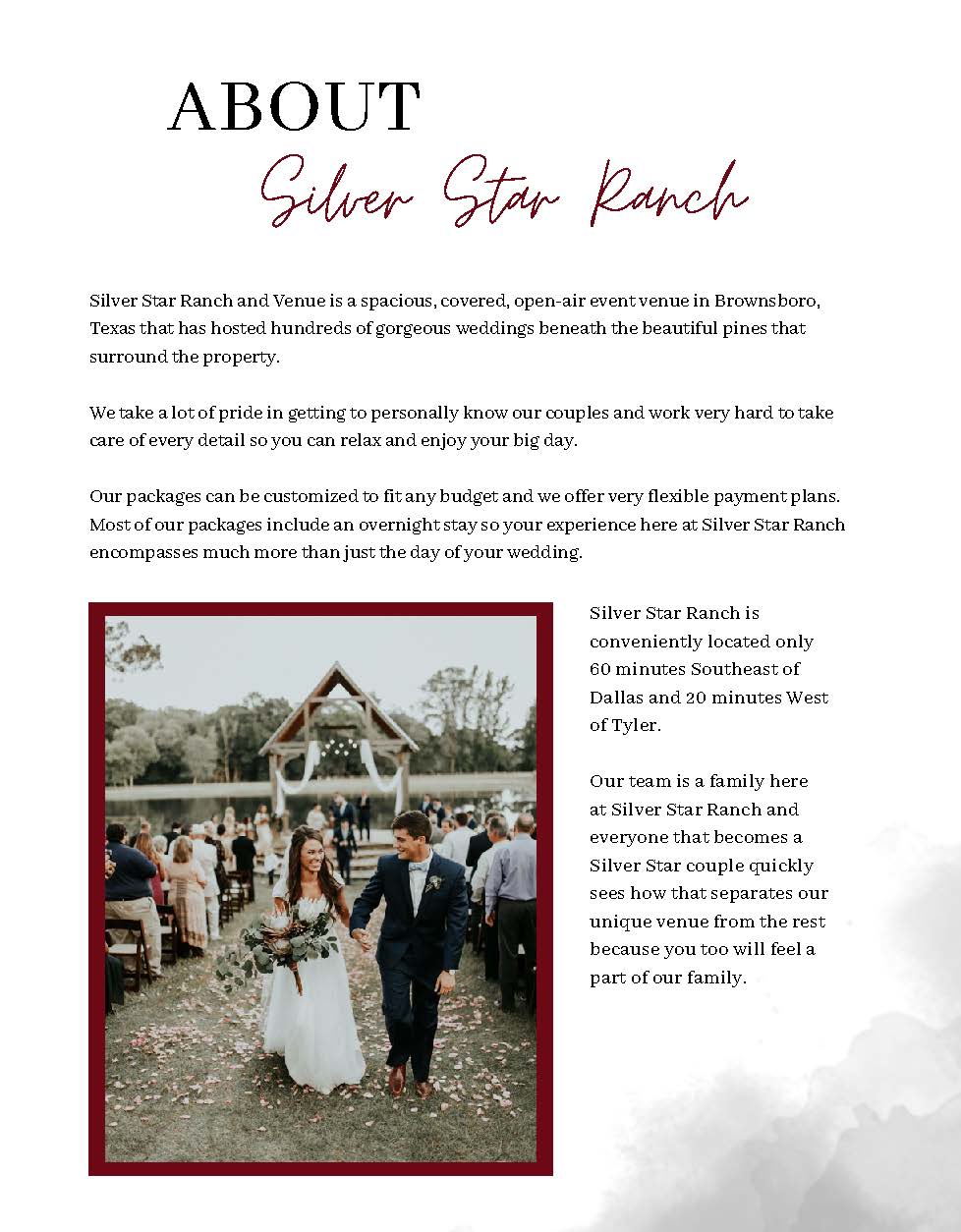 Silver Star Ranch And Venue | Weddings | Quinceañeras - A Rustic Shabby ...